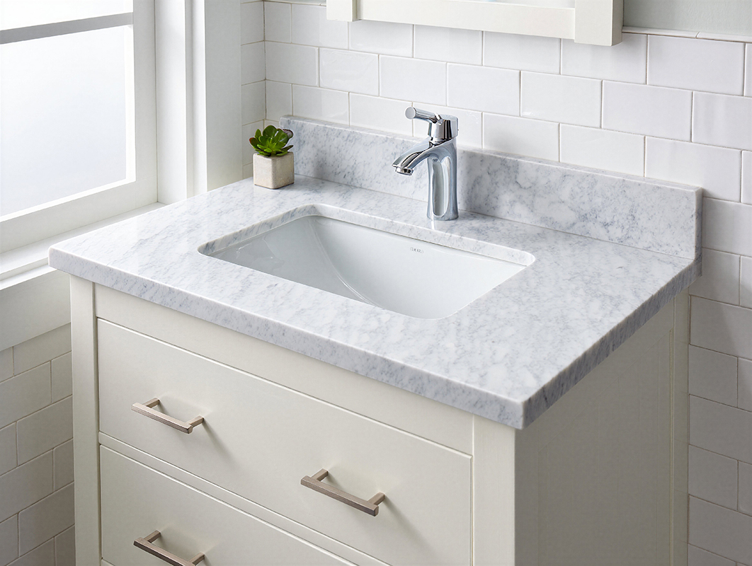 Custom stone sinks from Dippold Marble and Granite, Dover DE
